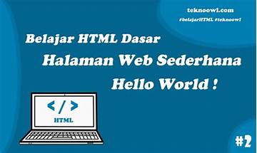 Belajar HTML Dasar (Application Interface) 32-bit for Windows - Download it from Habererciyes for free